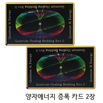 양자에너지 증폭 카드 2장