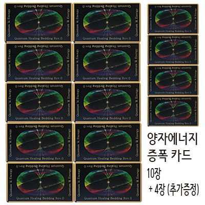 양자에너지 증폭 카드 10장 + 4장